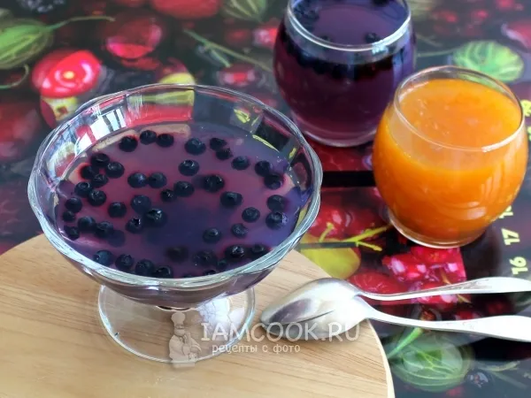 Фото готового блюда: Желе из замороженных ягод