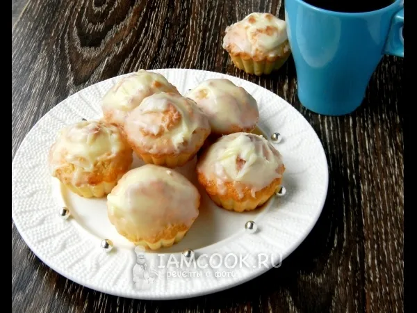 Фото блюда: Кокосовые капкейки на белках