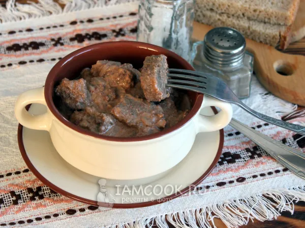 Фото блюда: Гуляш из фарша