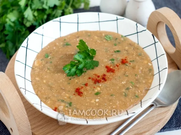 Фото блюда: Суп из баклажанов и помидоров