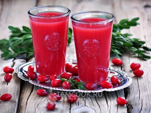 Фото блюда: Кисель из кизила