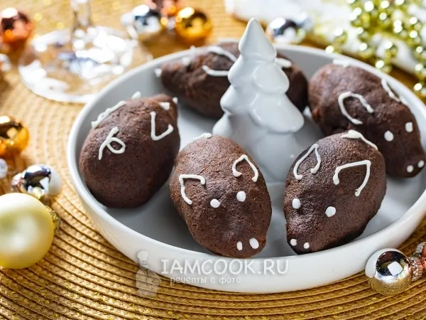 Фото блюда: Пирожное «Картошка» на Год Свиньи