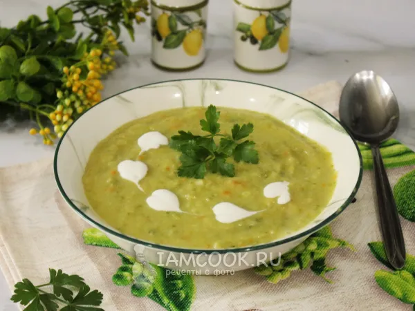 Фото блюда: Суп-пюре с брюссельской капустой