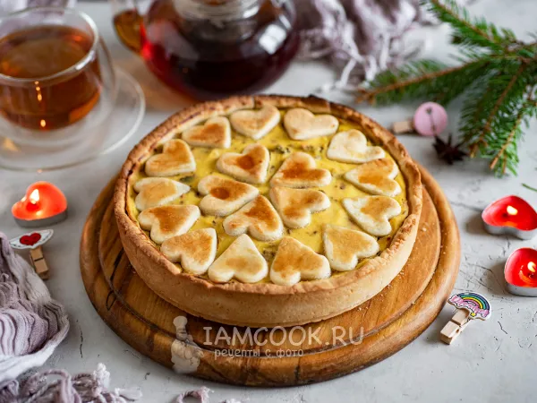 Фото блюда: Пирог с тыквой и грецкими орехами