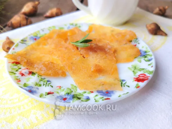 Фото блюда: Хлебцы из топинамбура