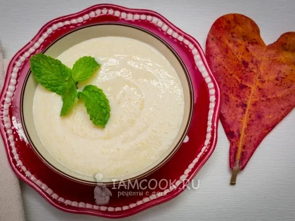 Фото блюда: Кукурузная каша на молоке