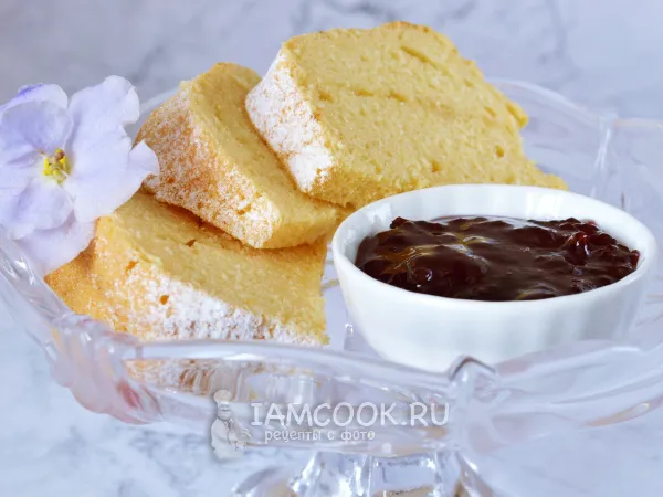 Фото блюда: Кекс на топленом молоке
