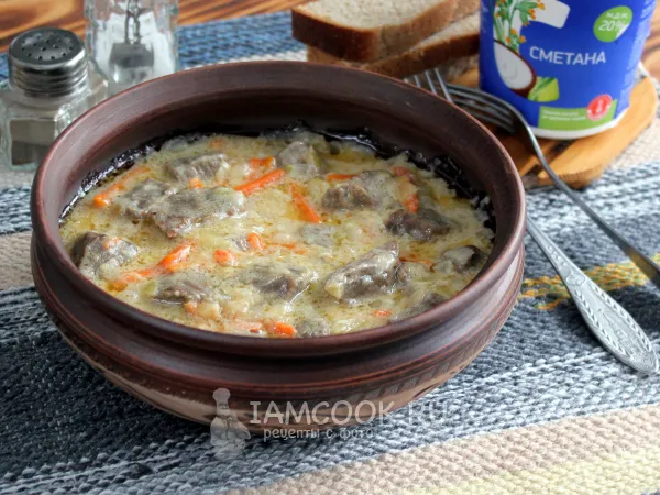 Фото готового блюда: Либже по-кабардински