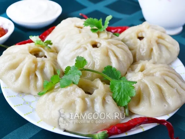 Фото готового блюда: Бурятские позы