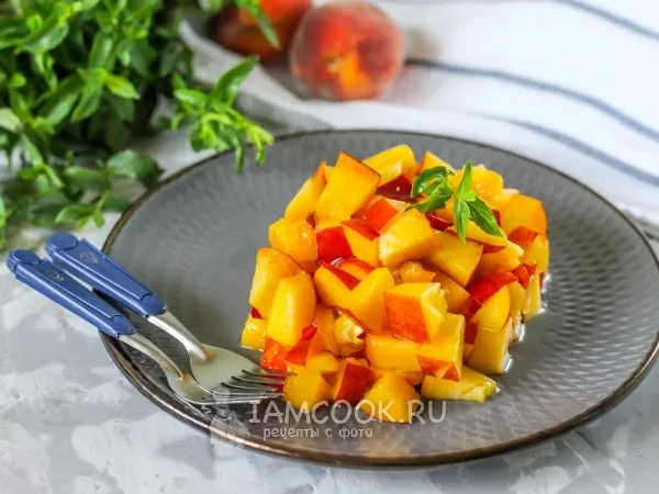 Фото блюда: Персиковый тартар