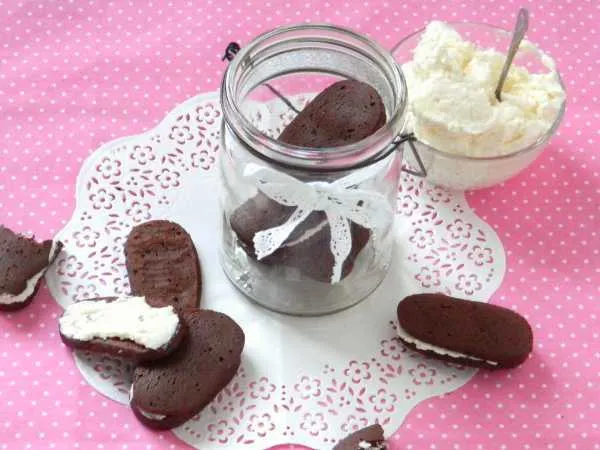 Фото готового блюда: Шоколадное печенье «Орео»