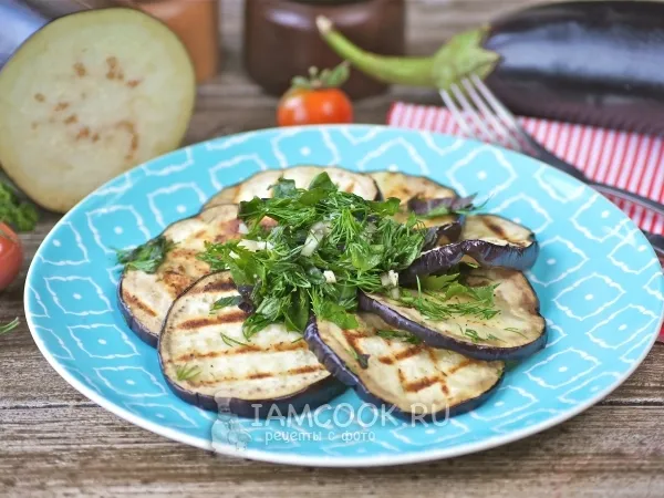 Фото блюда: Баклажаны на сковороде-гриль