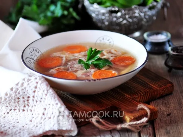 Фото блюда: Холодец из курицы без желатина