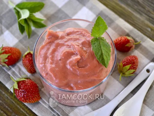 Фото готового блюда: Клубничный курд