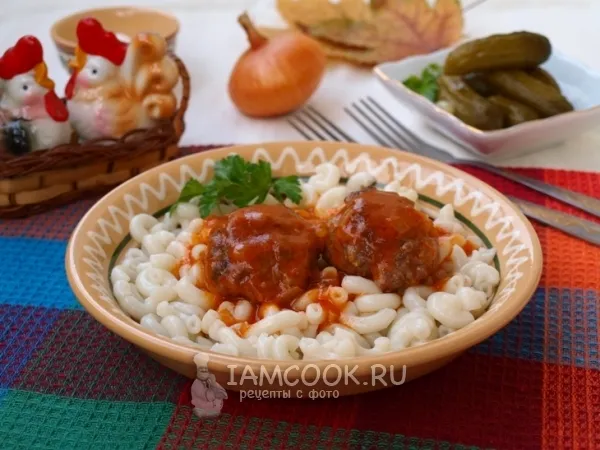 Фото готового блюда: Томатная подлива для котлет