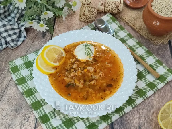 Фото блюда: Рассольник с фаршем