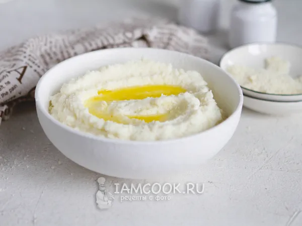 Фото блюда: Пюре из цветной капусты (кето)