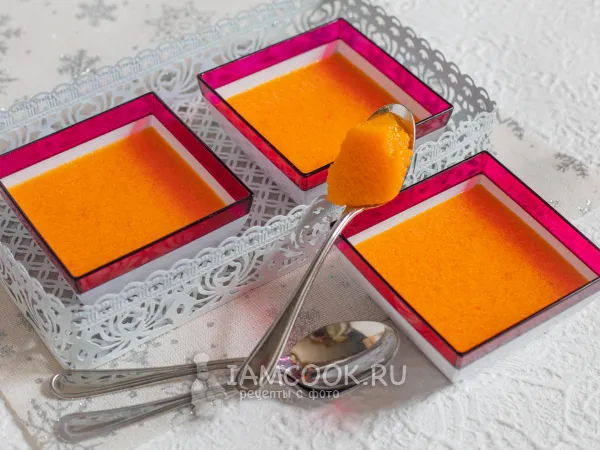 Фото блюда: Желе из хурмы