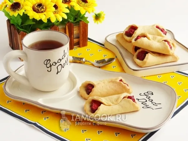 Фото блюда: Печенье с клубникой