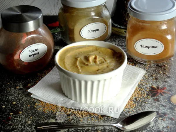 Фото блюда: Сливочный соус карри