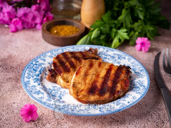 Фото блюда: Стейк из свинины в мультипекаре