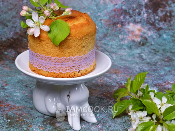 Фото готового блюда: Куличи на белках