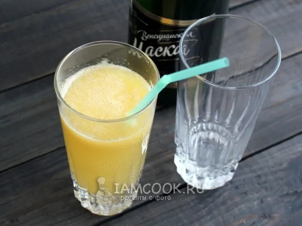 Фото блюда: Коктейль «Беллини» с шампанским