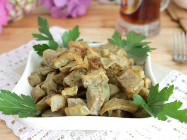 Фото блюда: Закуска из баклажан с грибным вкусом