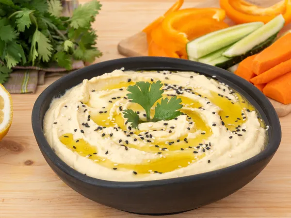 Фото готового блюда: Хумус из нутовой муки