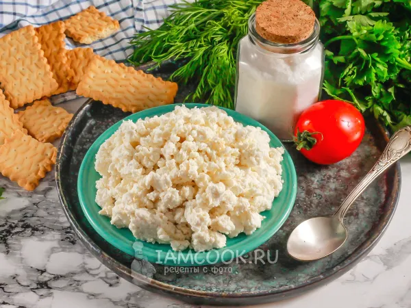 Фото блюда: Сыр рикотта из сыворотки в домашних условиях