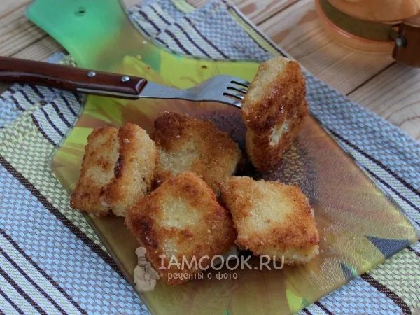 Фото готового блюда: Жареный сулугуни