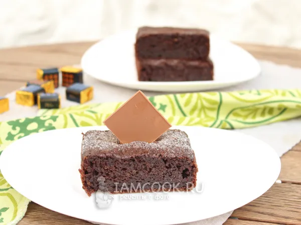Фото готового блюда: Брауни с авокадо