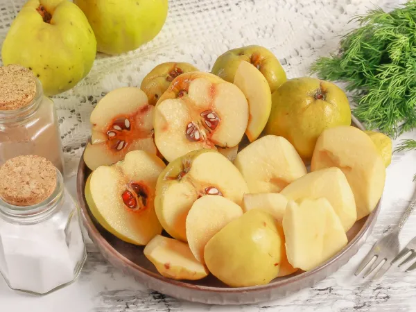 Фото блюда: Моченая айва