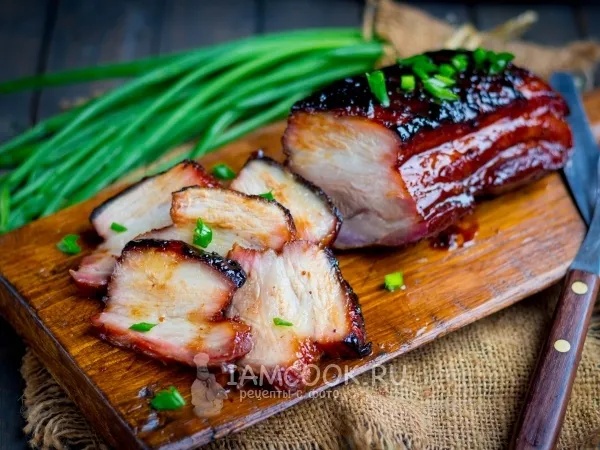 Фото готового блюда: Свинина «Тясю» (Char siu)