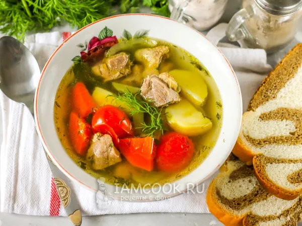 Фото готового блюда: Шурпа из утки