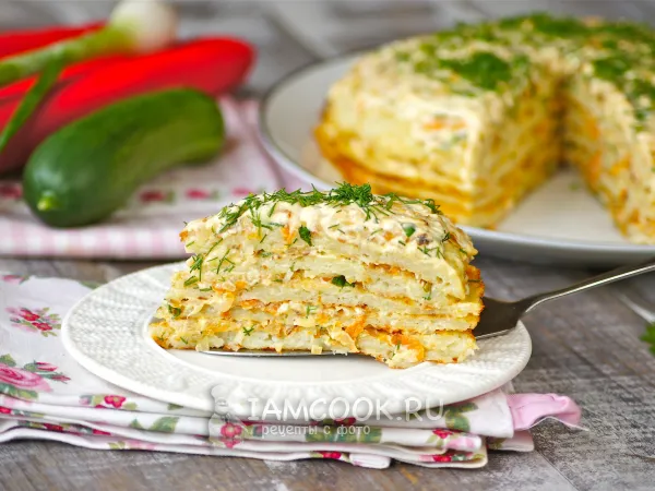 Фото блюда: Картофельный торт