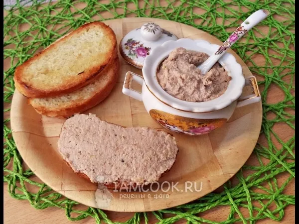 Фото блюда: Паштет из яиц с орехами