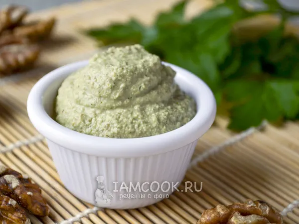 Фото блюда: Ореховый соус для суши