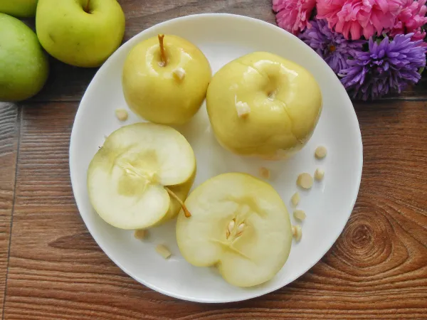 Фото блюда: Моченые яблоки с хреном