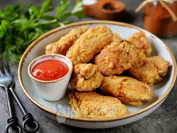 Фото готового блюда: Куриные крылышки как в Макдональдс