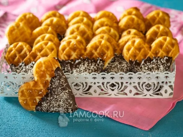 Фото блюда: Кокосовые вафли