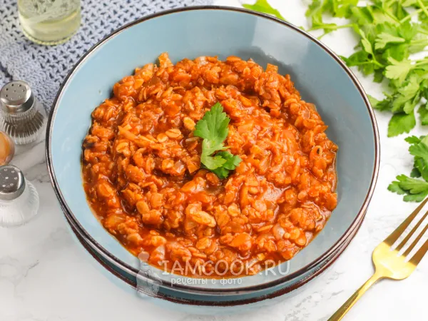 Фото блюда: Томатная овсянка