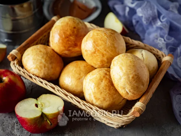 Фото блюда: Булочки к чаю (самые воздушные и вкусные)