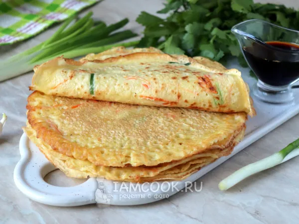 Фото готового блюда: Корейские блины