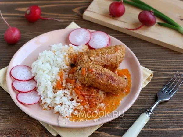 Фото готового блюда: Зразы отбивные (по технологической карте)