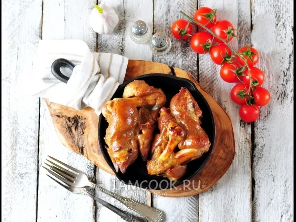 Фото блюда: Свиные ножки, запеченные в духовке