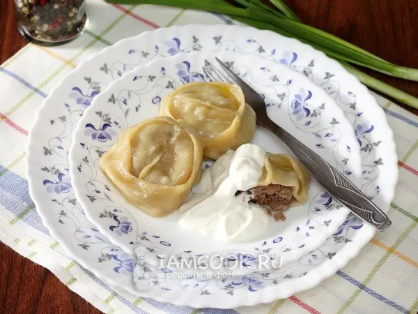 Фото блюда: Манты в мультиварке