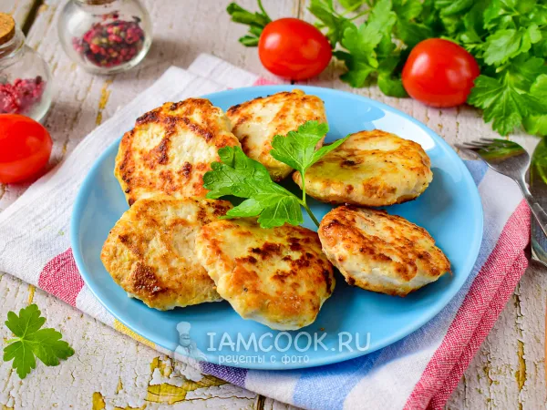 Фото готового блюда: Рубленные куриные котлеты в мультиварке