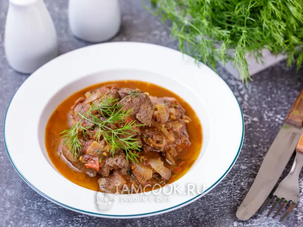 Фото блюда: Тжвжик (блюдо армянской кухни)