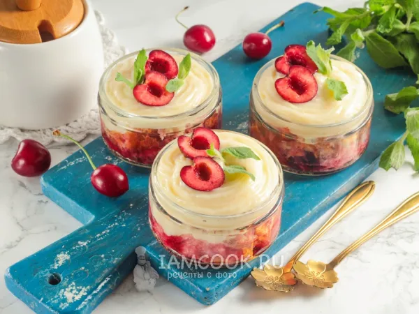 Фото блюда: Трайфл с заварным кремом